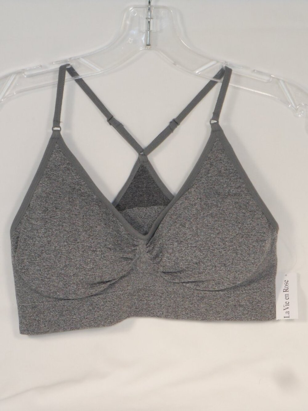 NWT La Vie en Rose sports bra . size L